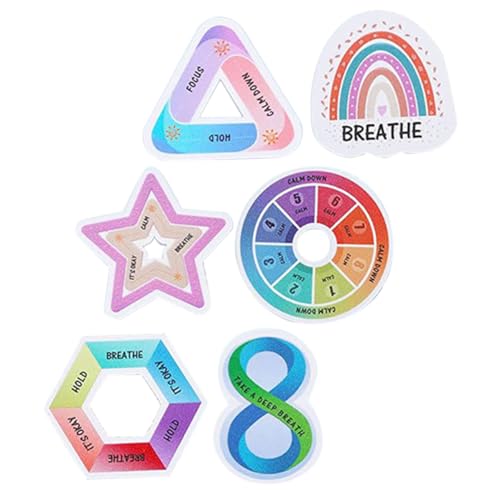 QUMIIRITY 6 Stück Sensorische Aufkleber Bunte Strukturierte Beruhigungs Sticker aus Leichtem Peva Raues Taktiles Gefühl für Stressabbau DIY Bastelmaterial Geeignet für Erwachsene QUMIIRITY 6 Stück Sensorische Aufkleber Bunte Strukturierte Beruhigungs Sticker aus Leichtem Peva Raues Taktiles Gefühl für Stressabbau DIY Bastelmaterial Geeignet für Erwachsene von QUMIIRITY
