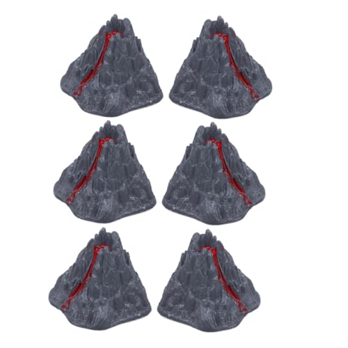 QUMIIRITY 6 Stück Teiliges aus Kunststoff Realistische Dekoration für Sandkasten Edukatives Landschaftsmodell Detailreiches für Sicher und Langlebig QUMIIRITY 6 Stück Teiliges aus Kunststoff Realistische Dekoration für Sandkasten Edukatives Landschaftsmodell Detailreiches für Sicher und Langlebig von QUMIIRITY