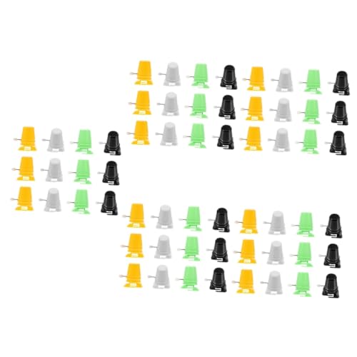 QUMIIRITY 60 STK Uhrwerk-gehwerk Spielzeugmechanismus Zum Aufziehen Ersatzbewegung Austauschbares Uhrwerk Spielzeug Zum Aufziehen Springende Uhrwerkspielzeuge Mini-Bewegung Plastik von QUMIIRITY