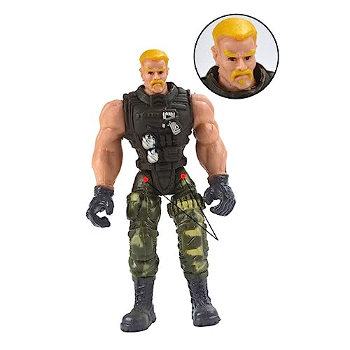 QUMIIRITY 6st Modell Spezialeinheiten Mini Soldat-actionfigur Spielzeug Für Spezialeinheiten Für Kinder Lernspielzeug Militärspielzeug Für Kinder Soldat Spielset Sammlerspielzeug Aktion von QUMIIRITY