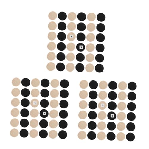 QUMIIRITY 90stücke Holz-schachspielsteine Teilig Runde Schachfiguren Für Brettspiele Tragbar Und Leicht Für Reisen Schachbrett-zubehörteile Für Familie Und Freunde QUMIIRITY 90stücke Holz-schachspielsteine Teilig Runde Schachfiguren Für Brettspiele Tragbar Und Leicht Für Reisen Schachbrett-zubehörteile Für Familie Und Freunde von QUMIIRITY