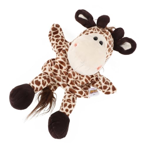 QUMIIRITY Bauchredner-handpuppe Ausgestopftes Zoospielzeug Rollenspielpuppe Handpuppen Für Kinder Interaktive Puppe Für Kinder -Hirsch-Spielzeug Puppen Zum Geschichtenerzählen Plüsch von QUMIIRITY