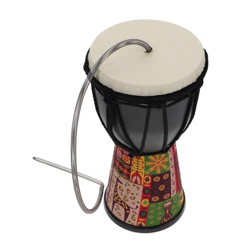 QUMIIRITY Donnertrommel Djembe-Trommel Für Kinder Afrikanische Trommeln Für Erwachsene Regentrommel Für Draußen Schlüsselanhänger Mit Afrikanischer Trommel Djembe-Percussion Stahl von QUMIIRITY