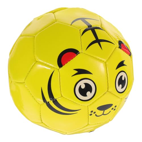 QUMIIRITY Eltern-Kind-Fußball kinderball Kinder Fussball Sportspielzeug Kinder Fußballgelb Fussball Spiele Sporttraining Fußball Sportball für Kinder Fußballtraining Sport-Fußbälle Pu Yellow von QUMIIRITY