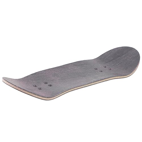 QUMIIRITY Finger-Skateboard Mini-Flaggen-Ersatzstäbe Fingerspielzeug selbstgemachte Skateboards Finger Skateboard fingerskaterboard Stressabbauendes Spielzeug Griffbrett hölzern Black von QUMIIRITY