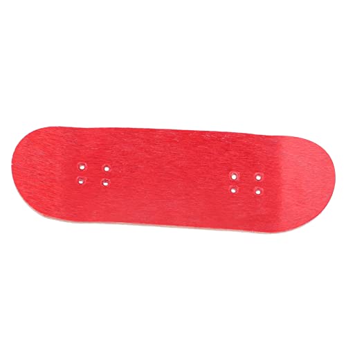 QUMIIRITY Finger-Skateboard Neuheit Fingerspielzeug Kompaktes Fingerskateboard Spielzeug Für Kinder Fingerboards Für Kinder Mini-Skateboards Profi-Skateboard Mini-griffbrett Hölzern Rot von QUMIIRITY