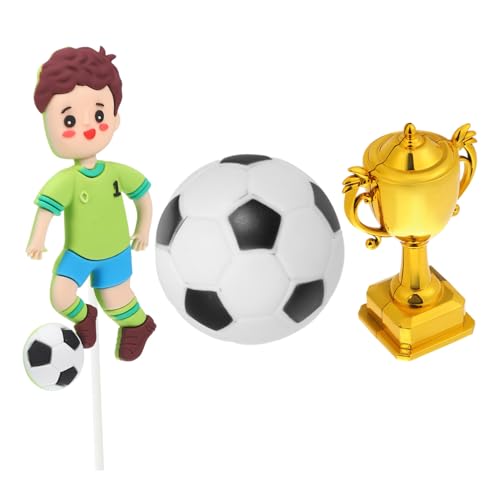 QUMIIRITY Fußball Geburtstag Party Dekorationen Teiliges Topper aus Festem Material Bunte Langlebige für Feierlichkeiten QUMIIRITY Fußball Geburtstag Party Dekorationen Teiliges Topper aus Festem Material Bunte Langlebige für Feierlichkeiten von QUMIIRITY