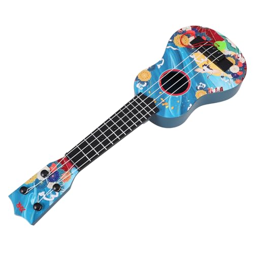 QUMIIRITY Gitarrenspielzeug für Kinder Musikinstrument für Kinder Ukulele Spielzeug Gitarre Ukulele-Spielzeug für die frühe Bildung Kinder-Ukulele-Spielzeug Kindergitarre Simulations-Ukulele von QUMIIRITY