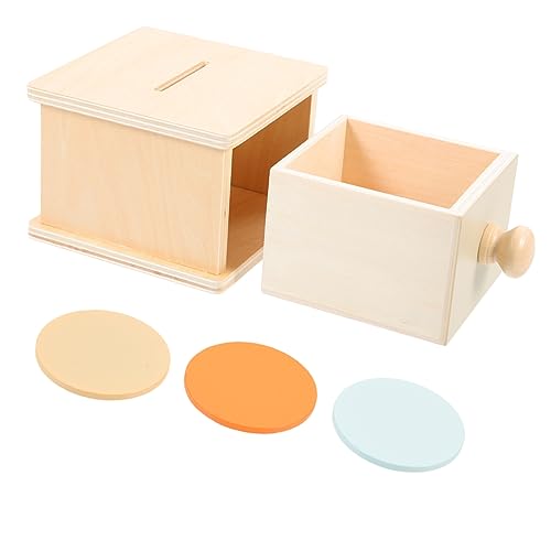 QUMIIRITY Holz Münze Kasten für Kinder Pädagogisches Spielzeug zur Motorik Montessori Lernspielzeug Greifspielzeug zur Hand Auge Koordination Spielzeug für Kleinkinder 1-3 QUMIIRITY Holz Münze Kasten für Kinder Pädagogisches Spielzeug zur Motorik Montessori Lernspielzeug Greifspielzeug zur Hand Auge Koordination Spielzeug für Kleinkinder 1-3 von QUMIIRITY