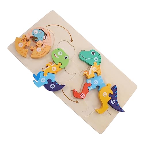 QUMIIRITY Holzpuzzle für Kleinkinder Puzzle rätselbuch spielzeughandys für Babys holzrätsel + Tierpuzzle für Kleinkinder Lernspielzeug Puzzle für hölzern von QUMIIRITY