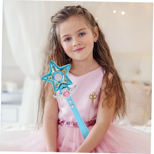 QUMIIRITY LED Musik Zauberstab für Licht und Musik Interaktives für Mädchen Glitzernder Stern und Mondstab Sicheres Kunststoffmaterial als Party Mitgebsel und Geburtstagsgeschenk QUMIIRITY LED Musik Zauberstab für Licht und Musik Interaktives für Mädchen Glitzernder Stern und Mondstab Sicheres Kunststoffmaterial als Party Mitgebsel und Geburtstagsgeschenk von QUMIIRITY