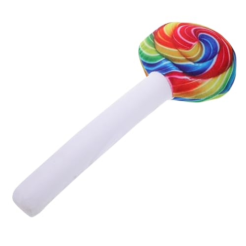 QUMIIRITY Lutscherkissen Katzenspielzeug-Schnurrhaare Spitze Puppen Aufkleber für Zubehör Geschenkkissen Fotokissen Lollipop Kissen Candy Kissen Lutscher-Kissen Süßigkeitenkissen Plüsch von QUMIIRITY