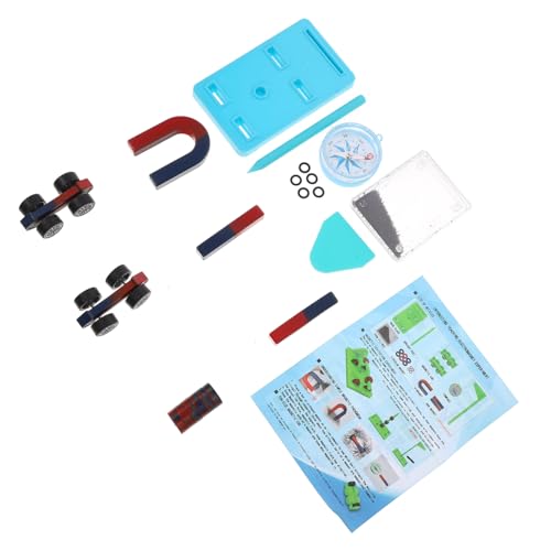 QUMIIRITY Magnetismus Experimentierset für Schüler Pädagogisches Wissenschaftsspielzeug mit Vielseitigen Magnetversuchen Fördert Praktische Fähigkeiten Beobachtung und Zufällige Farbe QUMIIRITY Magnetismus Experimentierset für Schüler Pädagogisches Wissenschaftsspielzeug mit Vielseitigen Magnetversuchen Fördert Praktische Fähigkeiten Beobachtung und Zufällige Farbe von QUMIIRITY