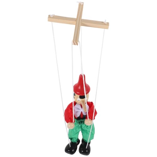 QUMIIRITY Marionettenpuppe für Kinder Kreative Fadenpuppe aus Holz Interaktives Puppenspielzeug für Aufführungen und Spiel Handgefertigte Marionette Fördert Eltern Kind Interaktion QUMIIRITY Marionettenpuppe für Kinder Kreative Fadenpuppe aus Holz Interaktives Puppenspielzeug für Aufführungen und Spiel Handgefertigte Marionette Fördert Eltern Kind Interaktion von QUMIIRITY