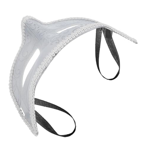 QUMIIRITY Maskerade Für Frauen Spitzen-halbmaske Dekorative Partymaske Halloween-maske Requisite Kostüm Dekorative Spitzenmaske von QUMIIRITY