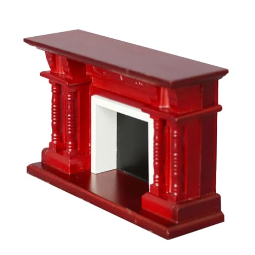 QUMIIRITY Miniatur Kamin Dekoration Aus Holz Für Puppenhaus Maßstab Realistisches Design Zubehör Für Kreative Wohnraumgestaltung Für Miniatur Gärten Und Puppenhaus-Accessoires QUMIIRITY Miniatur Kamin Dekoration Aus Holz Für Puppenhaus Maßstab Realistisches Design Zubehör Für Kreative Wohnraumgestaltung Für Miniatur Gärten Und Puppenhaus-Accessoires von QUMIIRITY