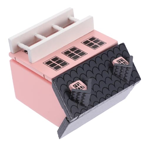QUMIIRITY Maßstab Wetterfestes Modellhaus Dekoratives Puppenhaus Zubehör Niedliches Mini Haus Ornament für Spielzimmer und Schreibtischdekoration Langlebige Miniaturmöbel QUMIIRITY Maßstab Wetterfestes Modellhaus Dekoratives Puppenhaus Zubehör Niedliches Mini Haus Ornament für Spielzimmer und Schreibtischdekoration Langlebige Miniaturmöbel von QUMIIRITY