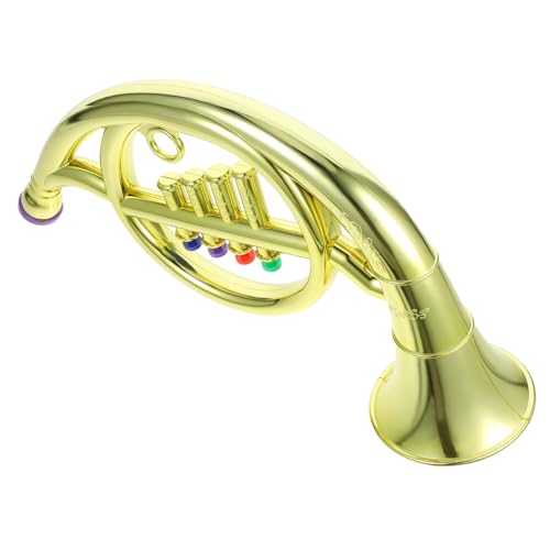 QUMIIRITY Musikspielzeug Für Kinder Spielzeug Schönes Horn Party Hornspielzeug Kompaktes Horn Aufklärungsspielzeug Interessantes Hornspielzeug Sicheres Horn Trompete Für Kinder von QUMIIRITY