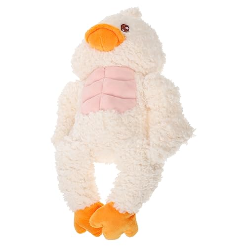 QUMIIRITY Plüschvogel Ente Kuscheltier Muskeltierpuppe Puppen Kinderpuppe Wohnzimmerdeko Cute Duck Toy Dolls Kuscheltier Neuheit Puppe Plüschtier Bequeme Puppe Pp Baumwolle von QUMIIRITY