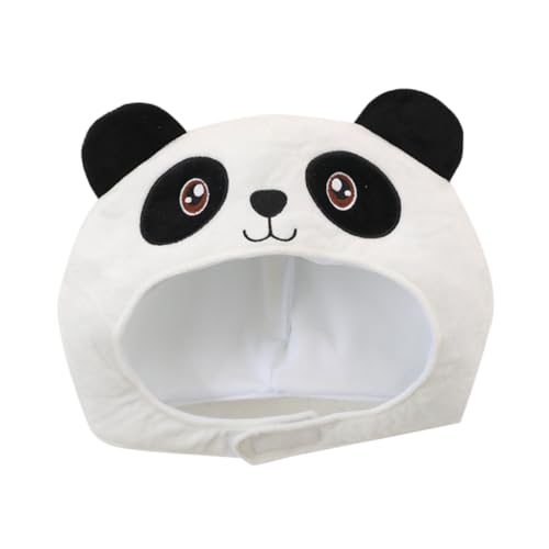 QUMIIRITY Plüsch Panda Hut Cosplay Kopfbedeckung Party Dekoration Kuscheliger Karneval Geburtstagshut für Karneval Fasching und Kostümfest QUMIIRITY Plüsch Panda Hut Cosplay Kopfbedeckung Party Dekoration Kuscheliger Karneval Geburtstagshut für Karneval Fasching und Kostümfest von QUMIIRITY