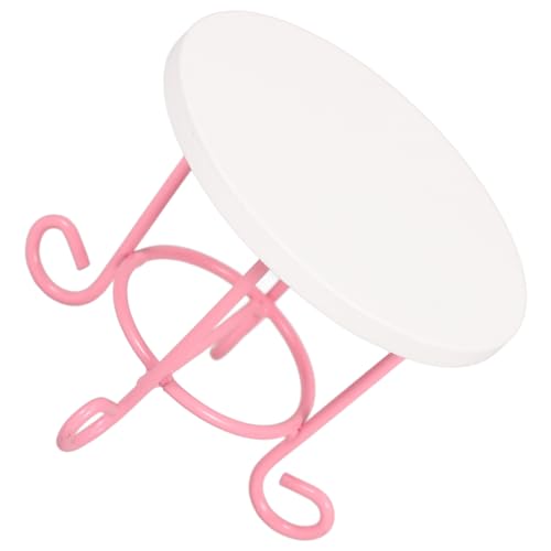 QUMIIRITY Miniatur Rundtisch Für Maßstab Pinke Eisenmöbel Für Kreative Dekoration Für Mikroszenen Mini-Haus Tisch Für Teepartys QUMIIRITY Miniatur Rundtisch Für Maßstab Pinke Eisenmöbel Für Kreative Dekoration Für Mikroszenen Mini-Haus Tisch Für Teepartys von QUMIIRITY
