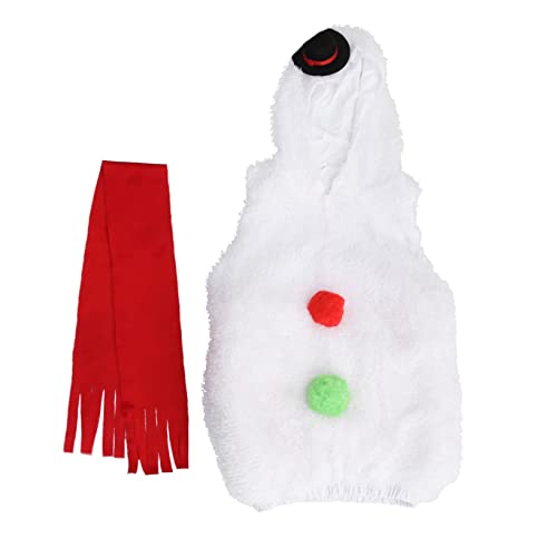 QUMIIRITY Entzückendes Baby Schneemann Kostüm Jungen und Mädchen Weihnachtsfeier Outfit Schneemann Kleid von QUMIIRITY