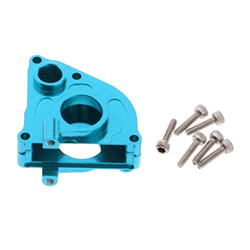 QUR Metall Getriebe Abdeckung Getriebe Schale für Axial SCX24 90081 1/24 RC Crawler Auto Upgrade Teile ZubehöR, Blau von QUR