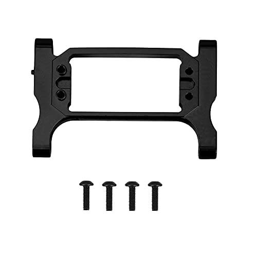 QUR Metall Vorderes Chassis Befestigen QuerträGer Strahl für 1/10 RC Auto -4 TRX4 4 Upgrade,Schwarz von QUR