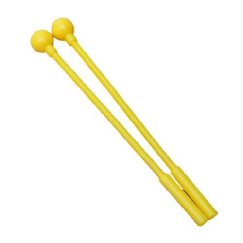 QUXVUIS Smooth Line Mallets Drumsticks Spielzeug für Kinder Rasseln und Tempo Holz Xylophon Drumstick Xylophon Beater Percussion Spielzeug , Gelb QUXVUIS Smooth Line Mallets Drumsticks Spielzeug für Kinder Rasseln und Tempo Holz Xylophon Drumstick Xylophon Beater Percussion Spielzeug , Gelb von QUXVUIS