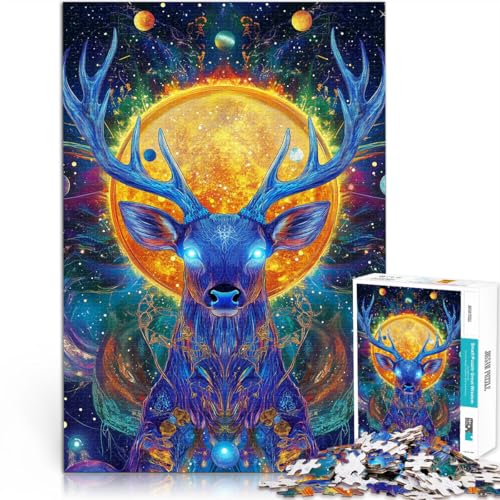 1000-teilige Puzzles für Erwachsene Anspruchsvoll, Aber lustig und humorvoll Sternenhirsch Angebot als Geschenk für die ganze Familie38x26cm 1000-teilige Puzzles für Erwachsene Anspruchsvoll, Aber lustig und humorvoll Sternenhirsch Angebot als Geschenk für die ganze Familie38x26cm von QVKZLYFXN