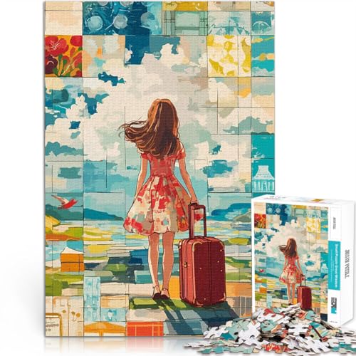 1000-teiliges Puzzle für Erwachsene Lernspiel-Herausforderungsspielzeug Mädchen Koffer Horizon Künstlersammlung, Bildende Kunst38x26cm 1000-teiliges Puzzle für Erwachsene Lernspiel-Herausforderungsspielzeug Mädchen Koffer Horizon Künstlersammlung, Bildende Kunst38x26cm von QVKZLYFXN
