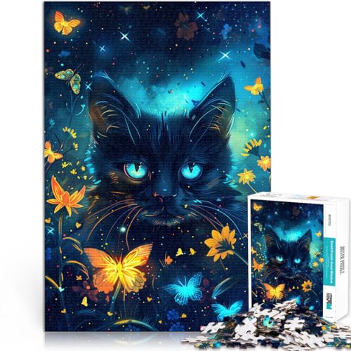 Puzzle für Teenager 1000 Teile Anspruchsvolles Spiel und Familienspaß Die blauäugige Katze mit passendem Poster und Quizblatt75x50cm Puzzle für Teenager 1000 Teile Anspruchsvolles Spiel und Familienspaß Die blauäugige Katze mit passendem Poster und Quizblatt75x50cm von QVKZLYFXN