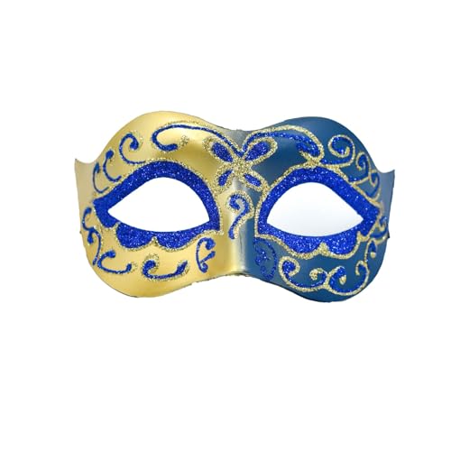 QVNXVO Karneval Masken für Maskenball Venezianische Karnevalsmaske Federmaske Damen Herren Cosplay-Party für Karneval Glänzende Karneval Abschlussball Glänzende Catwomen Faschingsmasken von QVNXVO