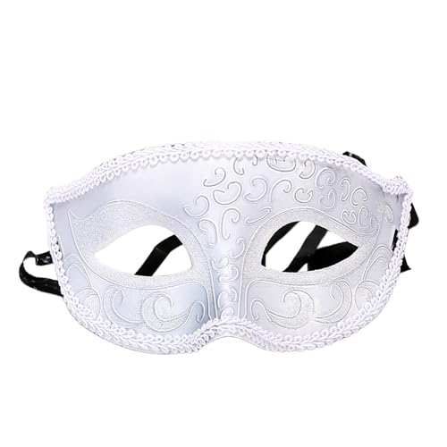 QVNXVO Karneval Masken für Maskenball Venezianische Karnevalsmaske Masquerade Damen Herren Cosplay-Party für Karneval Einfach Elegent Venedig Faschingmasken Karneval Mottoparty Kostüm Maske von QVNXVO