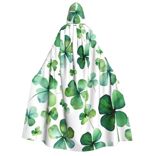 QVUEagriSJ Kapuzenumhang Halloween Kapuzenumhang Unisex Halloween Umhang Happy St. Patrick's Day 1 Kapuzenmantel Cosplay Kostüme von QVUEagriSJ