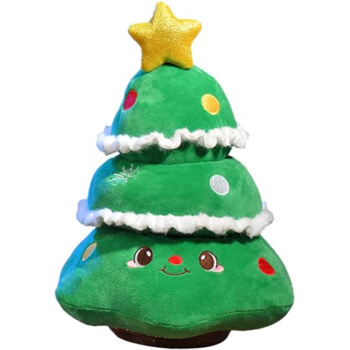 QWEPU Weihnachtsbaum Kuscheltier,Weihnachtsbaum Plüschtier Nikolaus Stofftier Weihnachtsmann für Sofa Schlafzimmer Dekoration Spielzeug Weihnachten Neujahr Geschenk von QWEPU