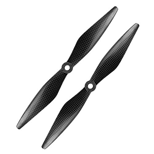 QWinOut 10x3.8 Carbon Fiber Propeller CW CCW 1038 Props for F450 F550 10inch 10" Drone Accessories (1pcs) von QWinOut