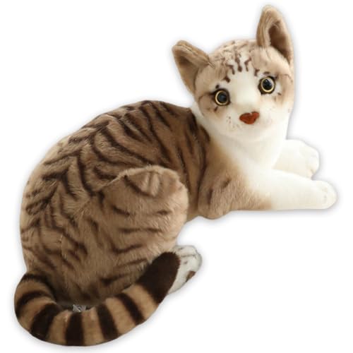 QYEHF Katze Plüschtier,Katze Kuscheltier,Lanhua Katzenpuppe,Katze Puppe Gefüllte Lebensechte Katze Plüschtier Spielzeug Für Heimdekoration, Fotografie-Requisiten,25CM QYEHF Katze Plüschtier,Katze Kuscheltier,Lanhua Katzenpuppe,Katze Puppe Gefüllte Lebensechte Katze Plüschtier Spielzeug Für Heimdekoration, Fotografie-Requisiten,25CM von QYEHF