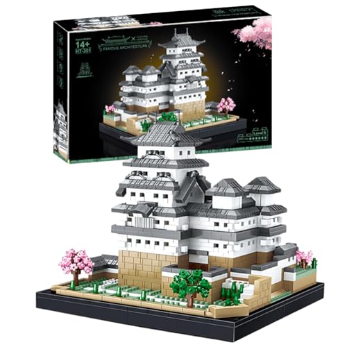 QYEHF Modellbausatz für Erwachsene, Architecture Burg Himeji, Himeji Castle 1746PCS Bauset, für Liebhaber Japans, berühmte japanische Gebäude,berühmte japanische Gebäude von QYEHF