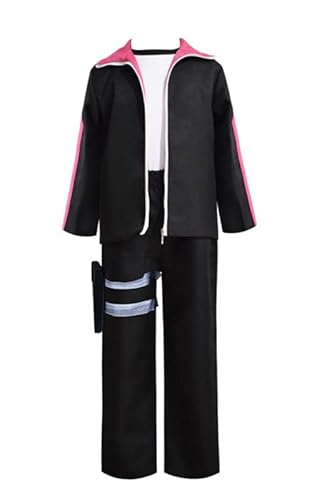 QYIFIRST Anime Boruto Uzumaki Outfits Fasching Cosplay Kostüm Schwarz Herren M von QYIFIRST