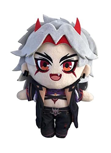 QYIFIRST Anime Genshin Arataki Itto Plush Toys Doll Plush Plüschpuppe Cosplay Kuscheltier Plüschtier Braun 20cm von QYIFIRST