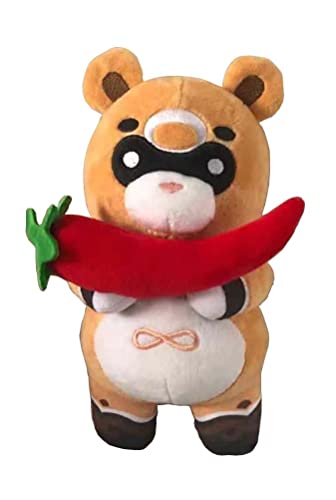 QYIFIRST Anime Genshin Marchosius Guoba Plush Toys Doll Plush Plüschpuppe Cosplay Kuscheltier Plüschtier Braun 20cm von QYIFIRST