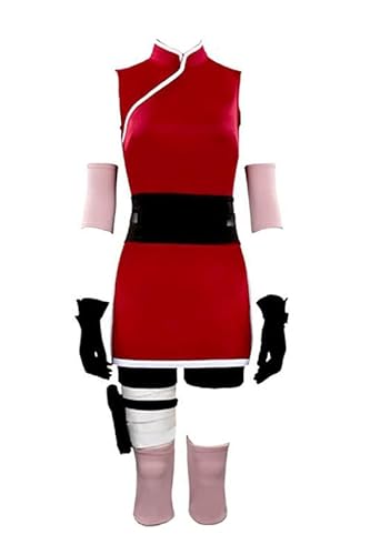 QYIFIRST Anime Haruno Outfits Fasching Cosplay Kostüm Rot (C) Damen XS von QYIFIRST