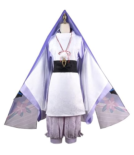 QYIFIRST Anime Kunikuzushi Balladeer Outfits Fasching Cosplay Kostüm Weiß Damen M von QYIFIRST