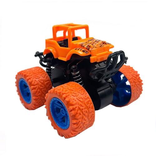 QYKKZAYQ Kinder 4wd Trägheit Stunt Buggy Spielzeugauto Ohne Batterien, Zwei-Wege-Trägheit Weit Weg (2) von QYKKZAYQ