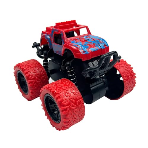 QYKKZAYQ Kinder 4wd Trägheit Stunt Buggy Spielzeugauto Ohne Batterien, Zwei-Wege-Trägheit Weit Weg (4) von QYKKZAYQ