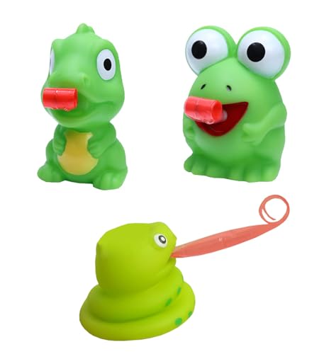 Zunge Spucken Spielzeug Niedlich und schrullig Zunge Spucken Frosch Squishy Stress Relief Dinosaurier BB Sounding Super Fun von QYKKZAYQ