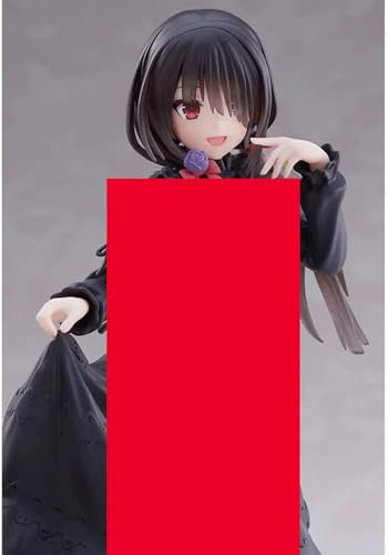 20 cm große japanische Anime-Date-A-Live-Tokisaki-Kurumi-Actionfigur, niedliche Figuren, Statue, Cartoon-Charaktere, Puppe, bewegliches Modell von QYYSL