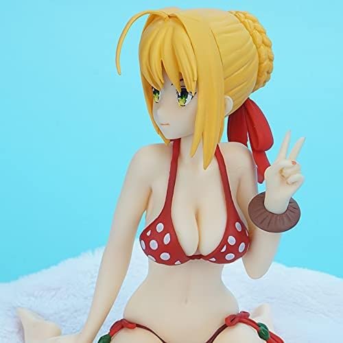 Anime Girl Figure 13CM Deluxe Version Anime Action Figure Fate/EXTELLA Fate/Grand Orden - - Adult Toy Ornament Model Decoration Gift von QYYSL