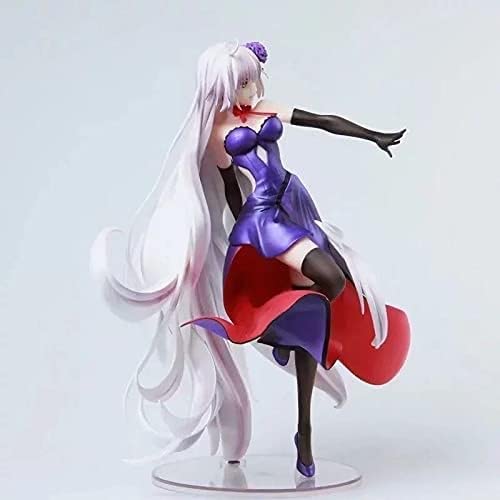 Anime Girl Figure Anime Action Figures Fate Grand Order Dress Avenge Jeanne Jeanne DArc Alter Halloween Dinner Bar Anime Girl Deluxe Version PVC 26CM Statue Ornaments Model Toy Gift von QYYSL